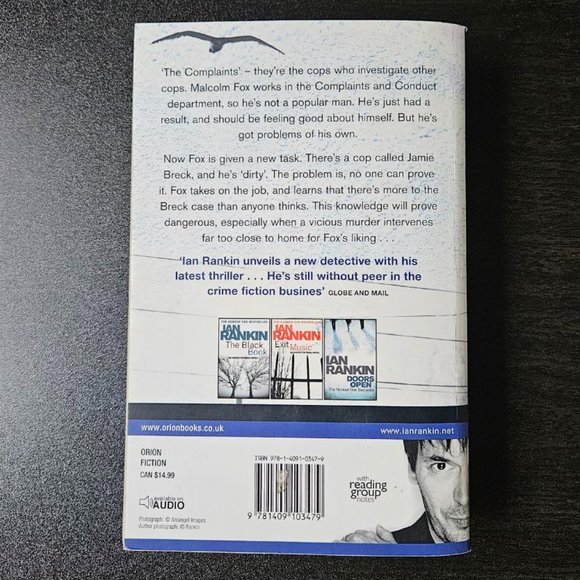 4/$20 The Complaints by Ian Rankin - Paperback - Picture 8 of 8